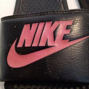 Nike Benassi Just Do It Women's Sandle Black/Pink US size 7